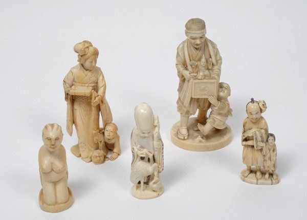 Gruppo di Cinque Sculture