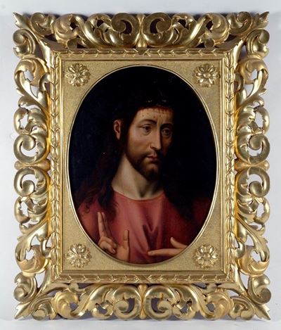 Cristo Benedicente (da Hans Memling)