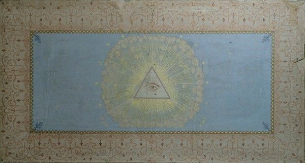 Anonimo, XIX sec. - Occhio della provvidenza