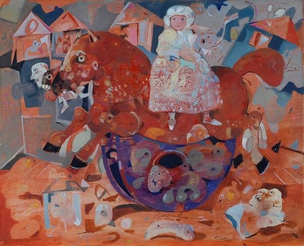 Antonio Possenti - Maria a cavallo