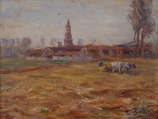 Carlo Balestrini - Raccolta del fieno