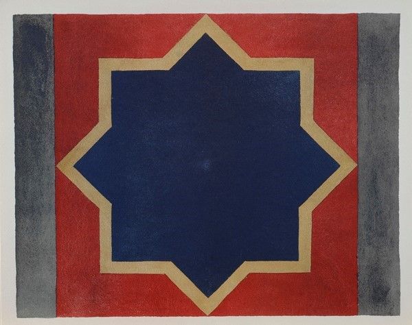 Sol Lewitt - Sette Stelle 1984