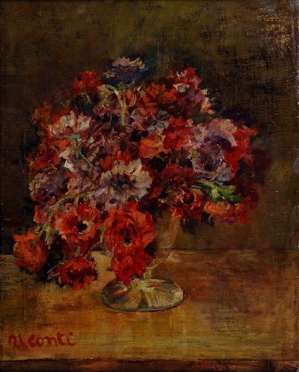 Primo Conti - Vaso di fiori