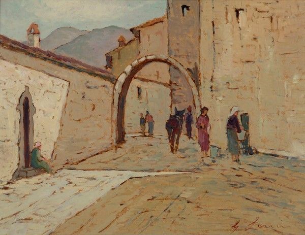 Giovanni Lomi - Strada di paese