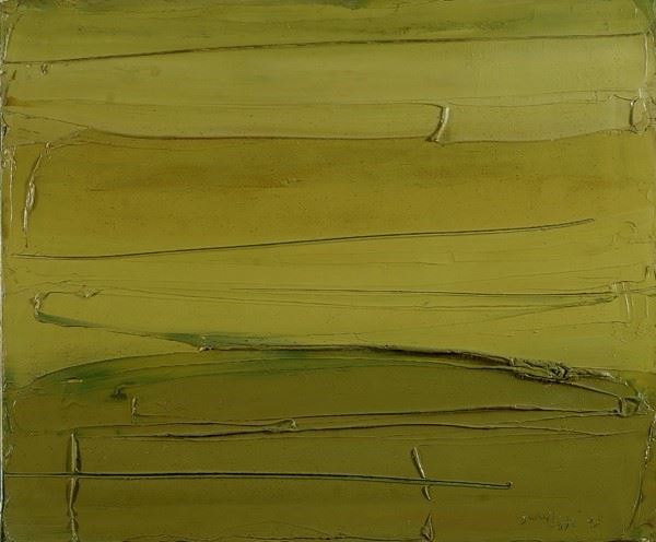 Sergio Scatizzi : Terre  (1963)  - Olio su tela - Asta Autori del XIX e XX sec. - I - Galleria Pananti Casa d'Aste