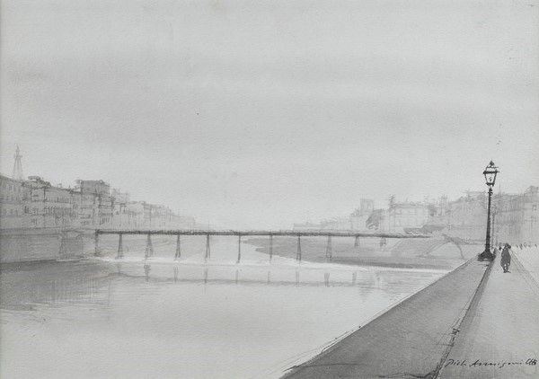Pietro Annigoni - Ponte alla Carraia