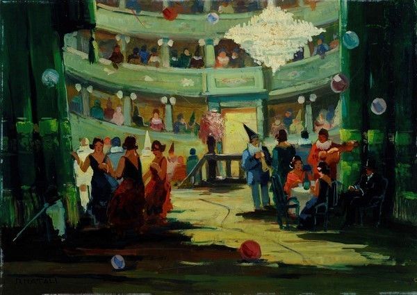 Renato Natali - Veglione al Goldoni