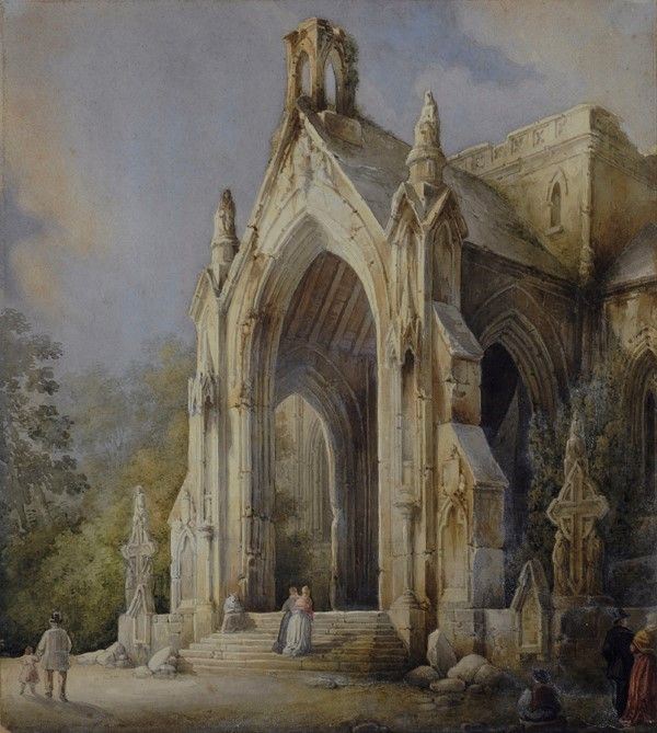 Federico Moja - Esterno di chiesa