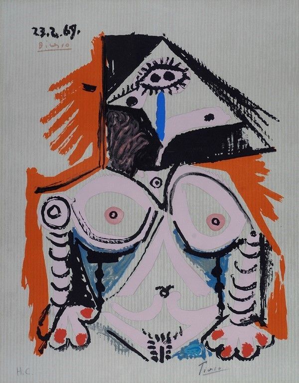 Pablo Picasso - Ritratto immaginario