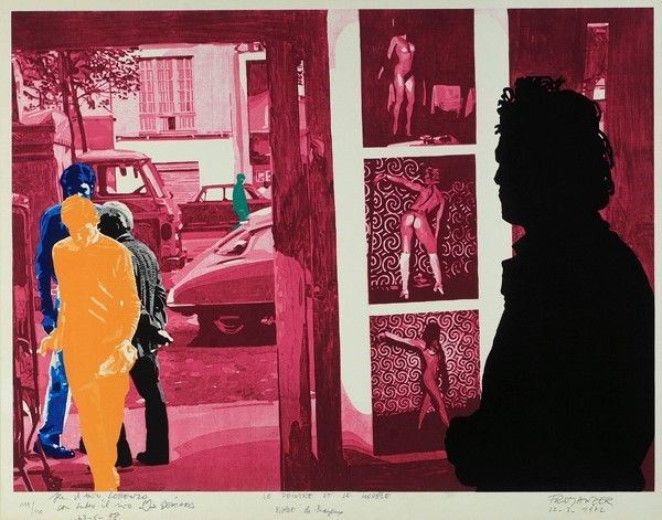 Gerard Fromanger - Le peintre et  le modele