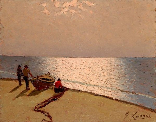 Giovanni Lomi - Meriggio a Tirrenia