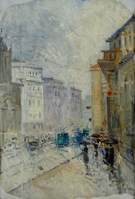 Francesco Pagliazzi - Scorcio di strada