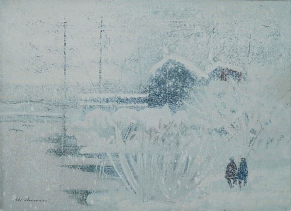 Marcello Boccacci - Nets with snow