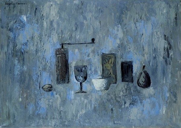 Xavier Bueno : Natura morta  - Olio su tela - Asta Autori del XIX e XX sec. - I - Galleria Pananti Casa d'Aste