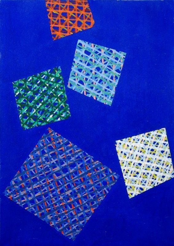 Piero Dorazio - Bleu note I