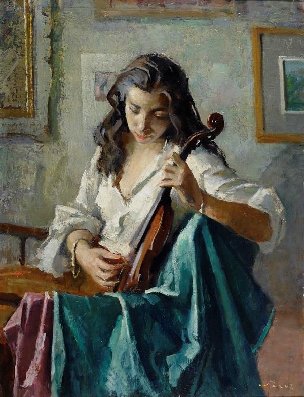 Giulio Salti - La violinista