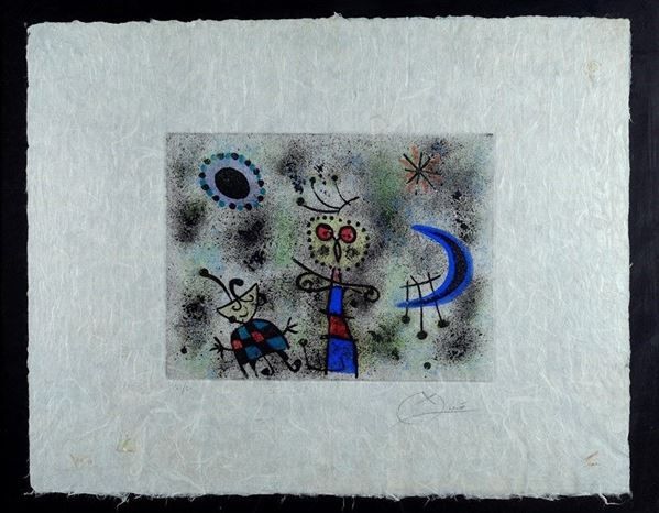 D'apres Joan Mir&#243; - Senza titolo
