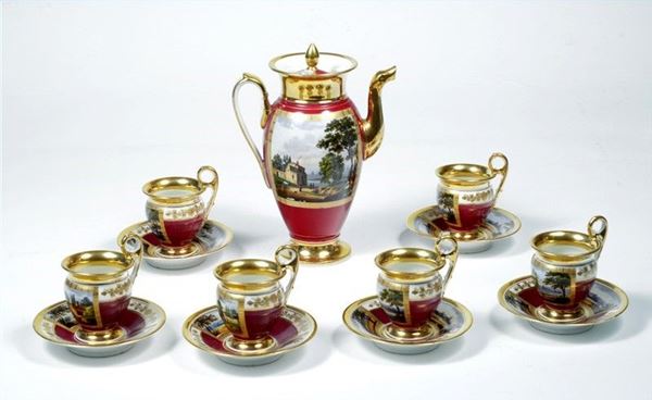 Servito da Te  - Auction FURNISHINGS AND OBJECTS - Galleria Pananti Casa d'Aste