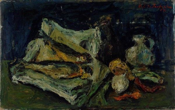 Osman Lorenzo de Scolari : Senza titolo  - Olio su cartone - Auction AUTORI DEL XX SEC - Galleria Pananti Casa d'Aste