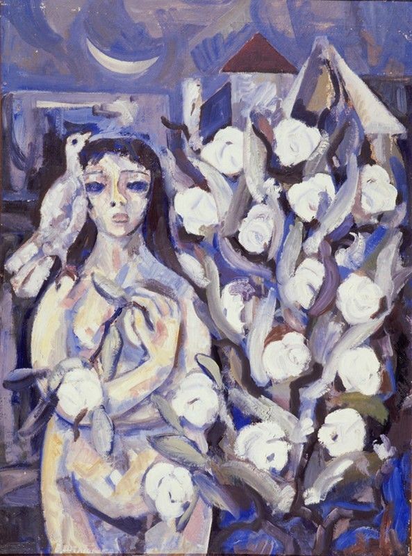 Enver Staljo - La ragazza con il piccione