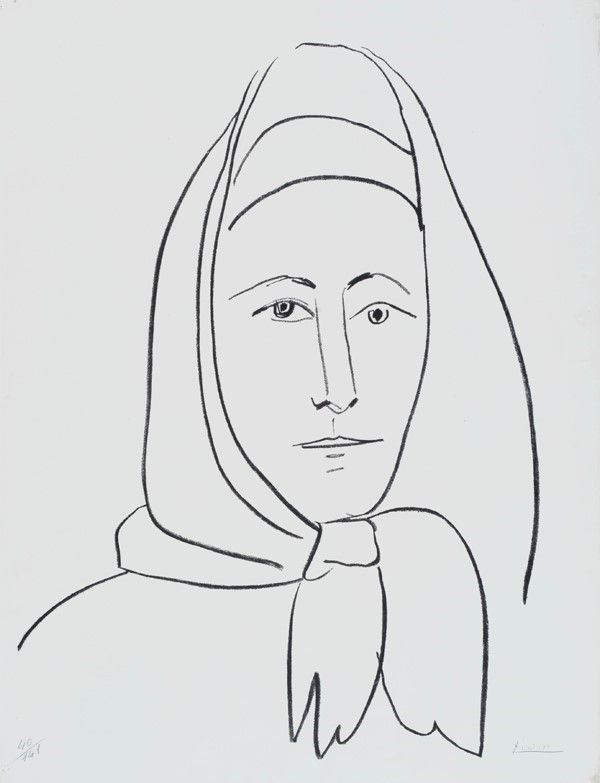 Pablo Picasso - Femme Espagnole