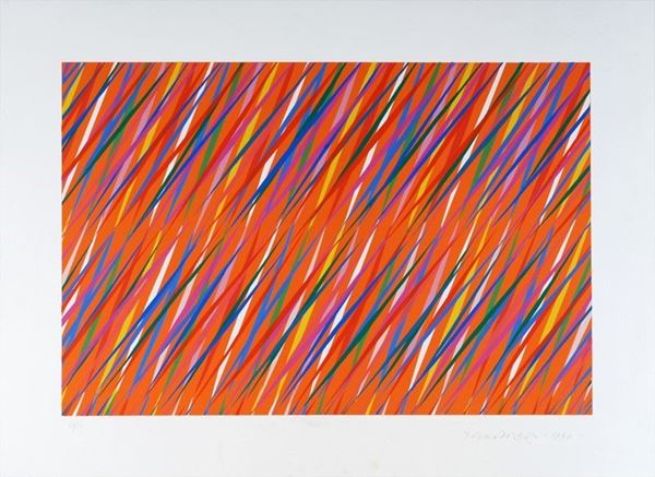 Piero Dorazio : Senza titolo  (1990)  - Serigrafia a colori - Auction GRAFICA ED EDIZIONI - Galleria Pananti Casa d'Aste