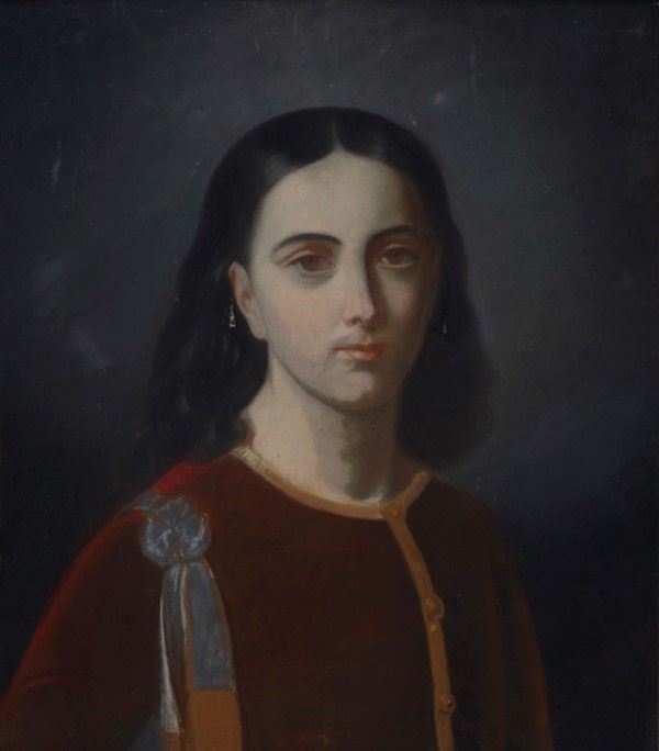 Anonimo, XIX Sec. - Ritratto Pastelli