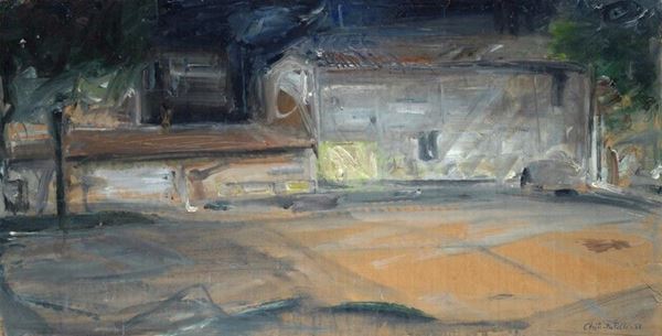 Folco Chiti Batelli : Casa con giardino  - Auction Arte Moderna e Contemporanea - III - Galleria Pananti Casa d'Aste