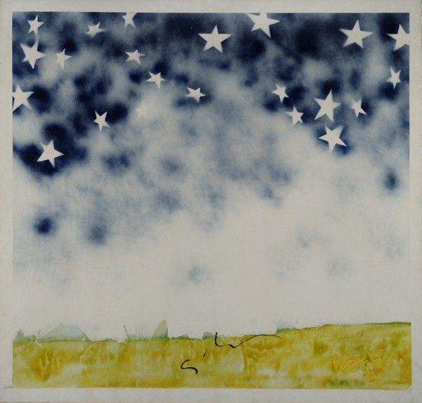 Mario Schifano : Senza titolo  (seconda metà anni '70)  - Acrilico su tela - Asta Arte moderna e contemporanea, Grafica ed edizioni - Galleria Pananti Casa d'Aste