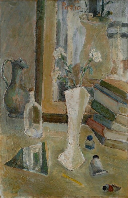 Pirzio (elio Fiore) - Vaso con Fiori
