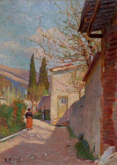 Figure nel Cortile
