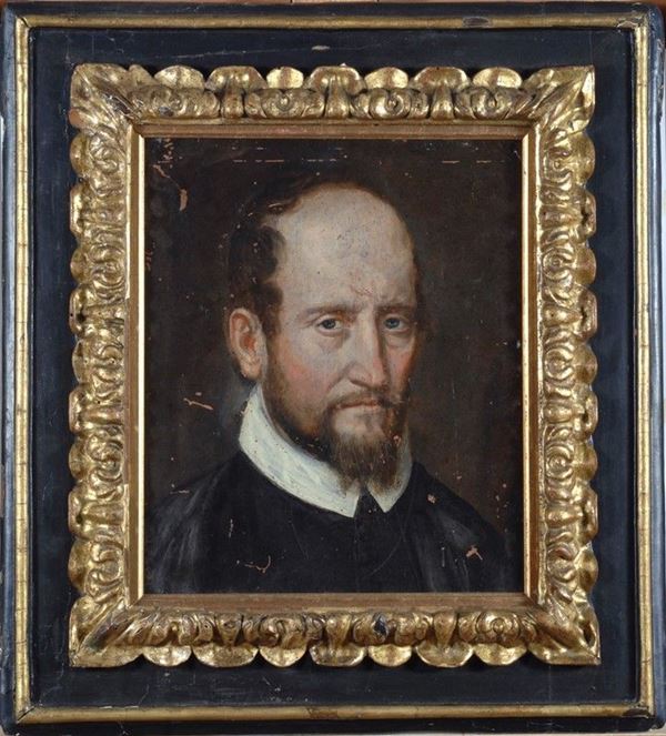 Scuola Piemontese, inizio XVII sec. - Ritratto virile