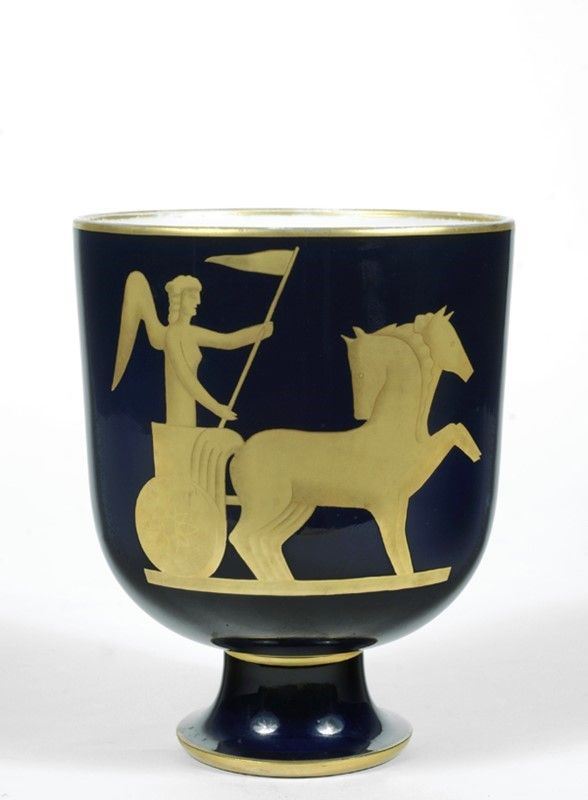 Giovanni (Gi&#242;) Ponti - Vaso con Carro della Vittoria