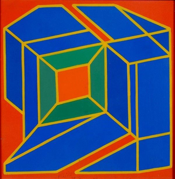 Achille Perilli : Zanne  (2012)  - Tecnica mista su tavola - Auction Arte moderna e contemporanea - Galleria Pananti Casa d'Aste