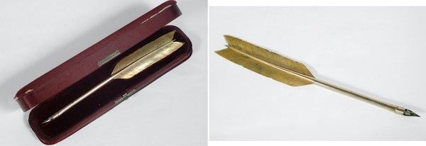 Penna a forma di piuma