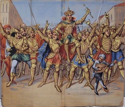 Rinaldo Acclamato Imperatore di Francia