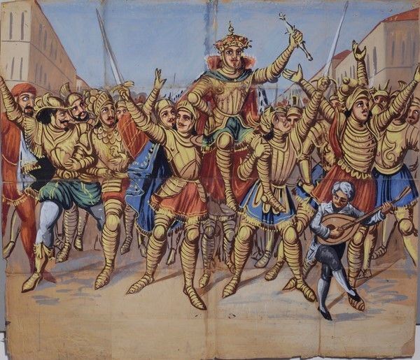 Rinaldo acclamato Imperatore di Francia
