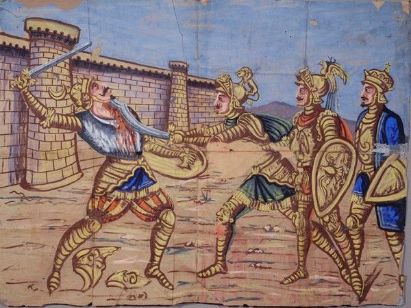 Rinaldo Uccide il Re Alcazar
