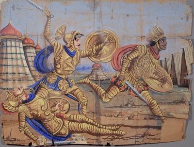 Sfida con i Pugnali di Rugiero e Rinaldo