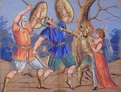 Emanuello Uccide Due Giganti. Salva la Principessa Pinora