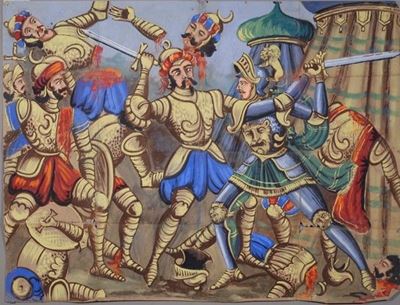 Rinaldo Fa Stragi del Consiglio di Agramante
