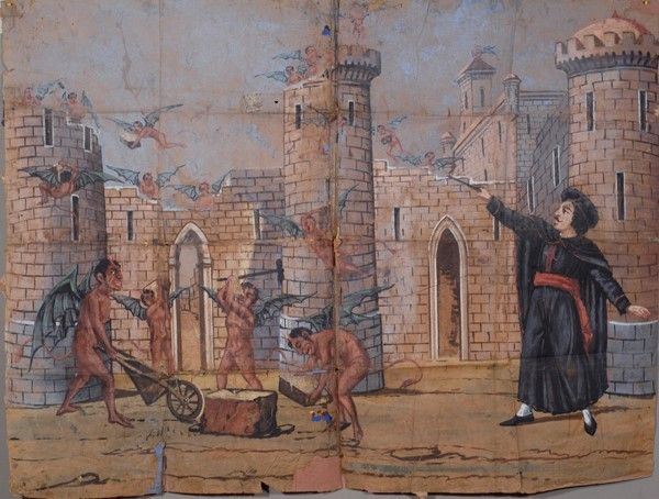 Fabbricazione del castello di Montalbano