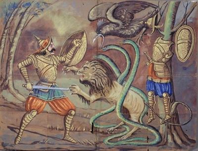Gradasso Acquista le Armi di Sansone