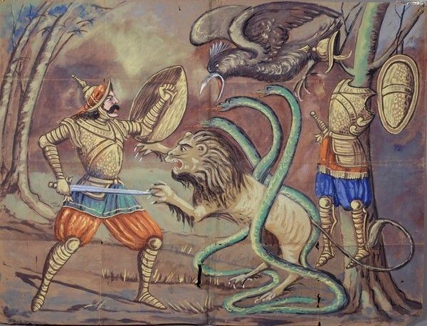 Gradasso acquista le armi di Sansone