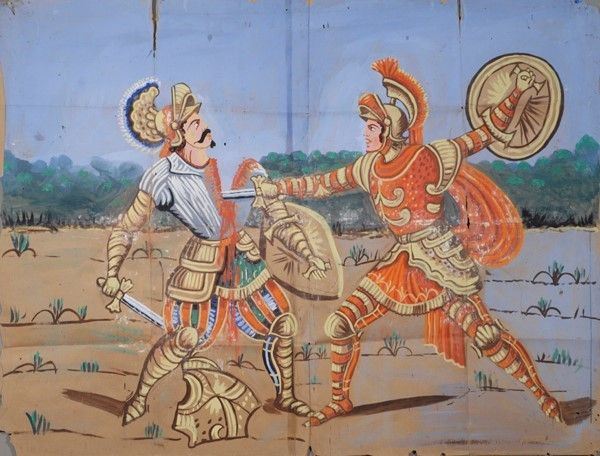 Storia di Erminio.Morte di Giaialli
