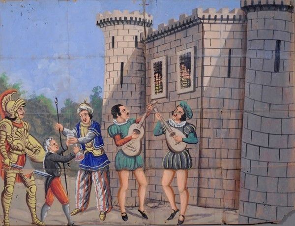 Astolfo con finta serenata libera i fratelli di Rinaldo