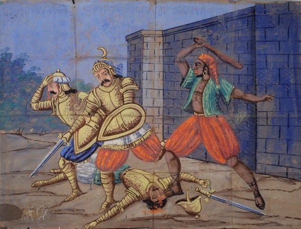 Perì  mette in fuga il potente generale Tumisvalle e disfa tutto il campo