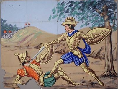 L'imperatore Arideo, Sottomette il Re Polo' D'africa