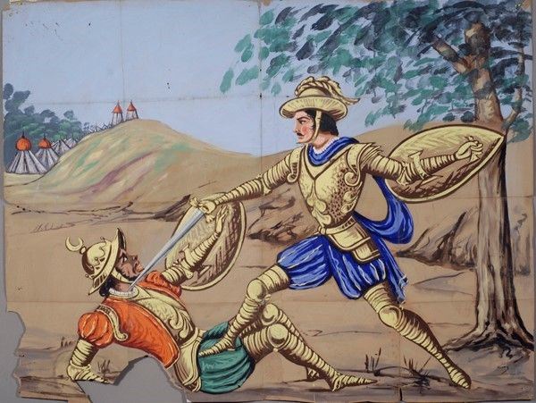 L'imperatore Arideo, Sottomette il Re Polo' D'africa