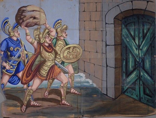 Ettore Sfonda le Porte ai Greci